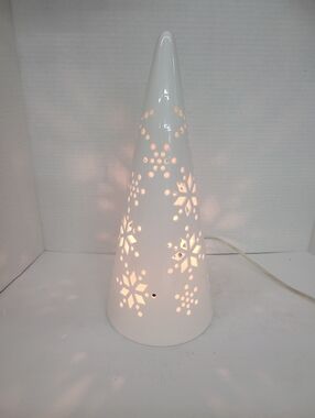 Ceramic Light Up Christmas Tree 14" Tall